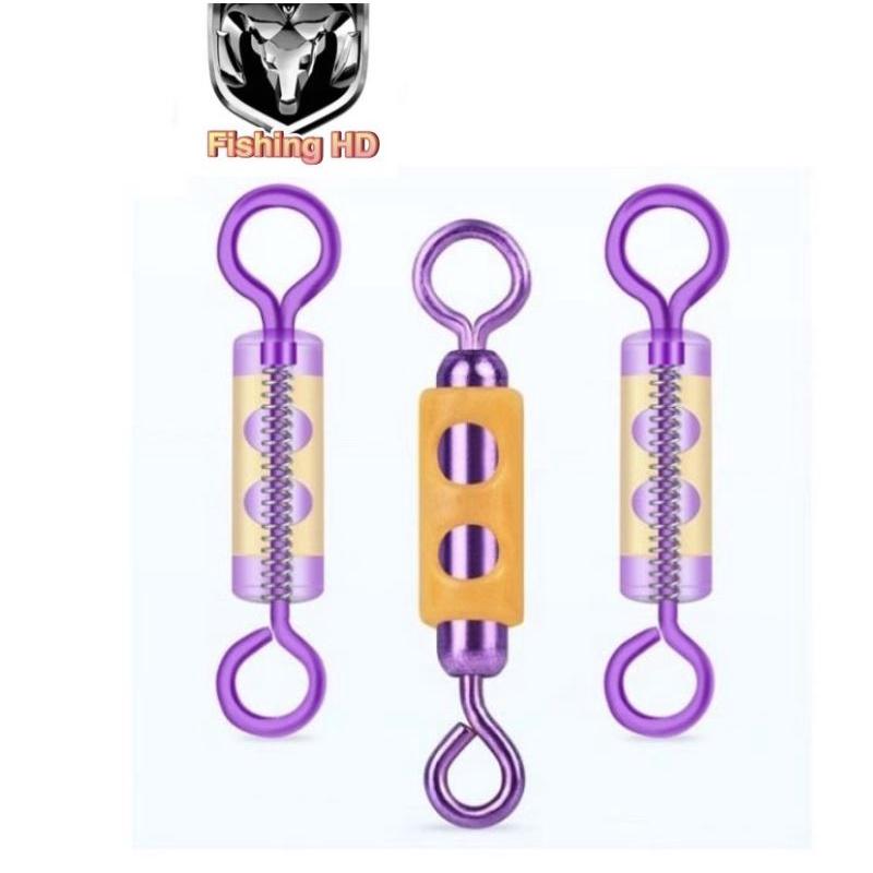 Sét 5 Khóa Link Ma ní Buộc Trục Câu Đài Câu Đơn Chống Xoắn Cao Cấp PK40 đồ câu FISHING_HD