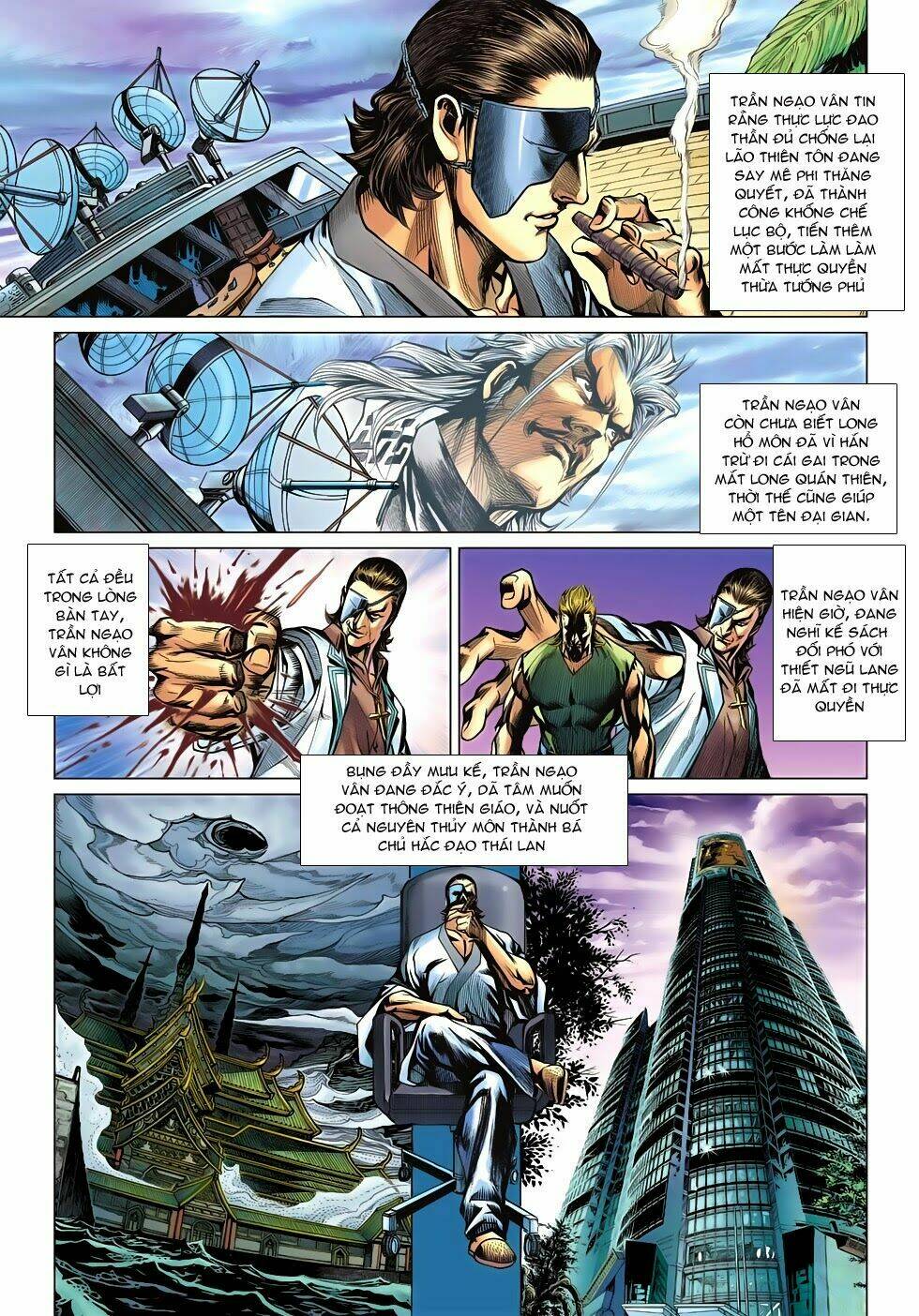 tân tác long hổ môn chapter 594 13