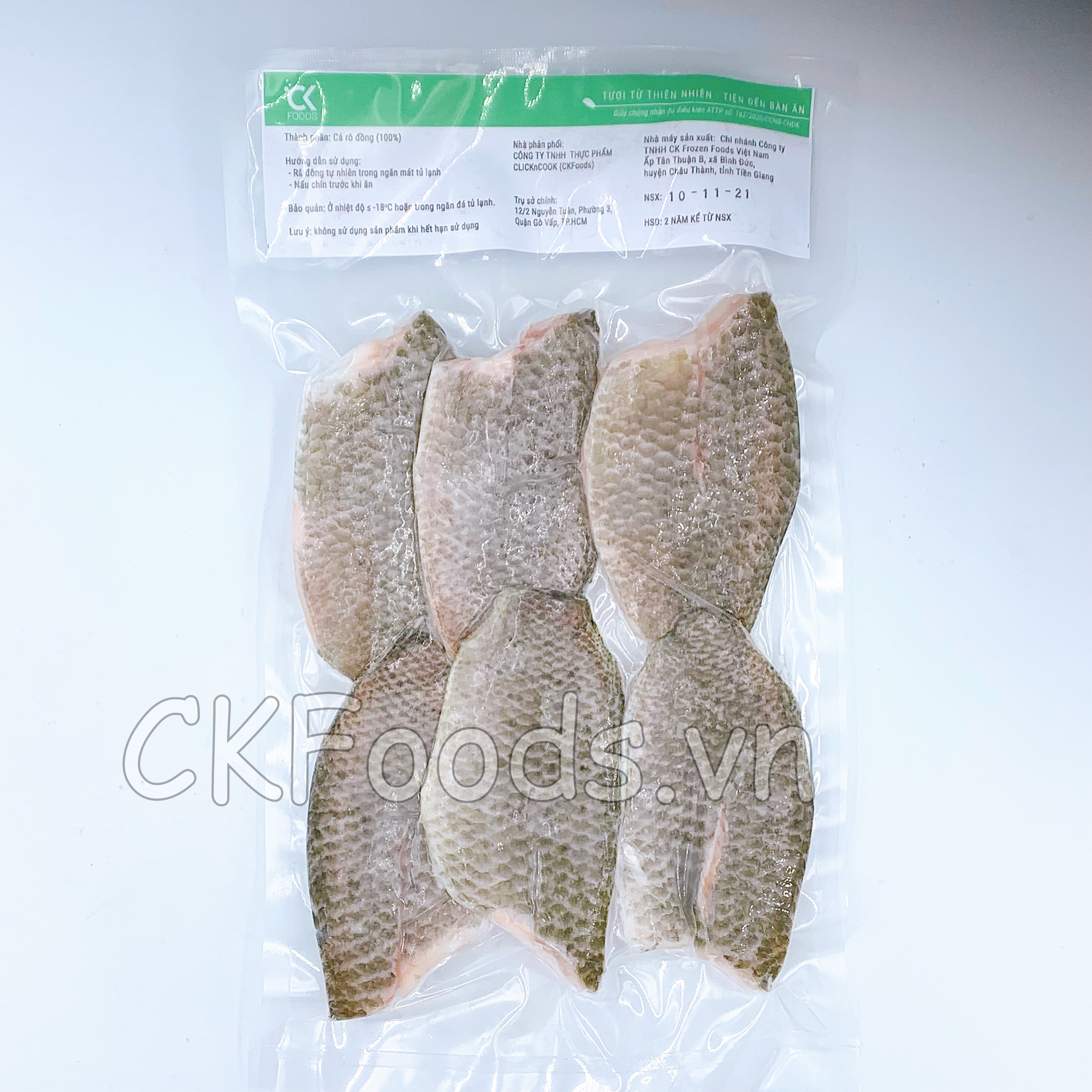 Cá rô đồng fillet - CKFoods - 300 g