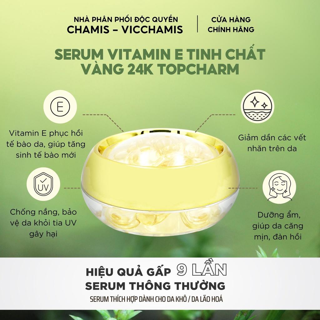 Viên Serum Vitamin E Tinh Khiết Trẻ Hóa và Dưỡng Da Mềm Mại