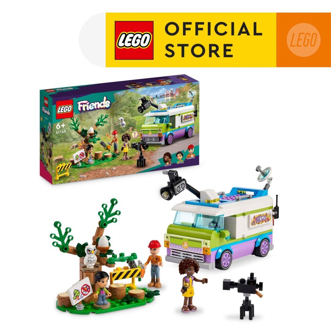 LEGO Friends 41749 Đồ chơi lắp ráp Xe truyền hình lưu động (446 chi tiết)