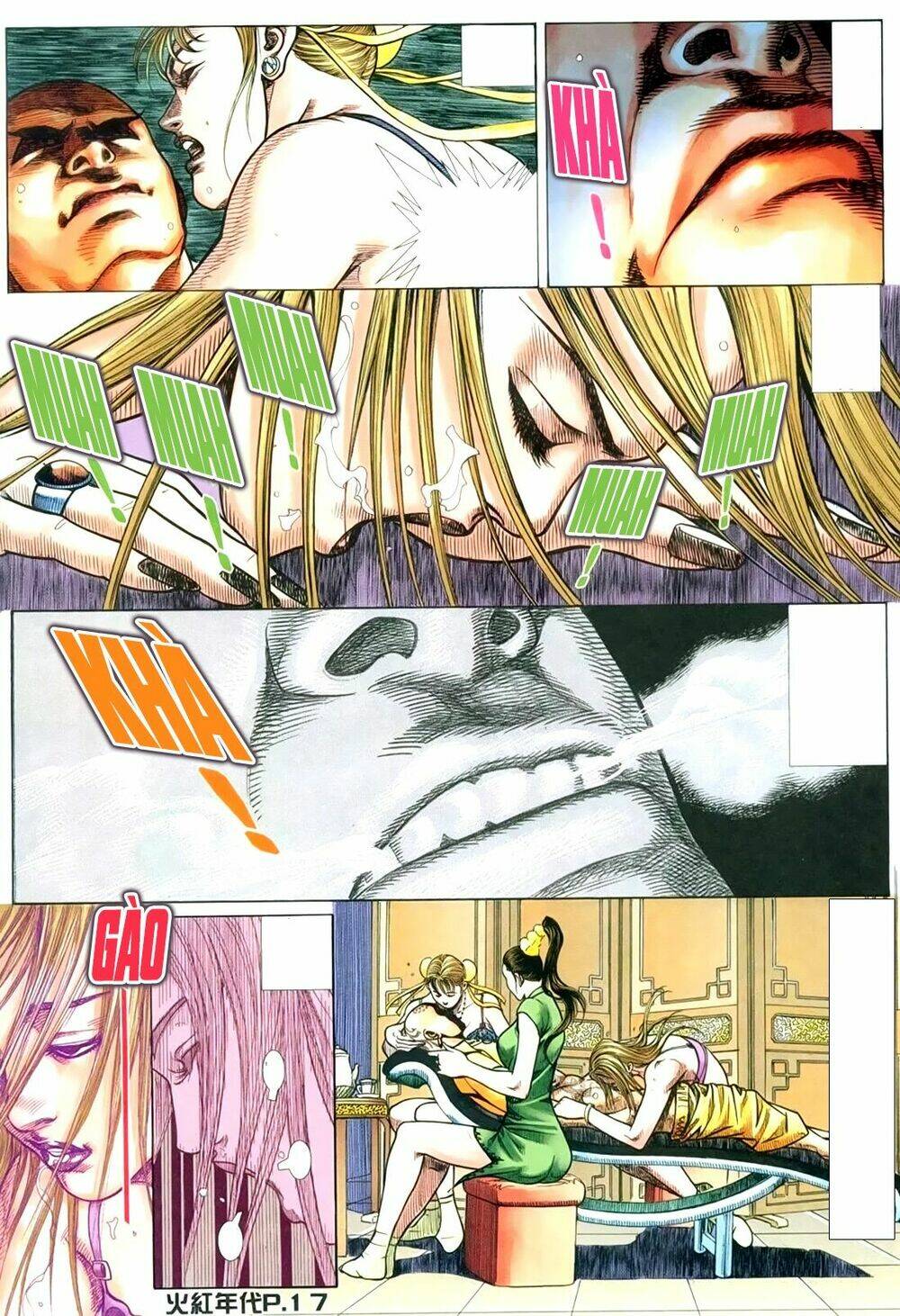 hỏa hồng niên đại hắc cốt đường chapter 150 14