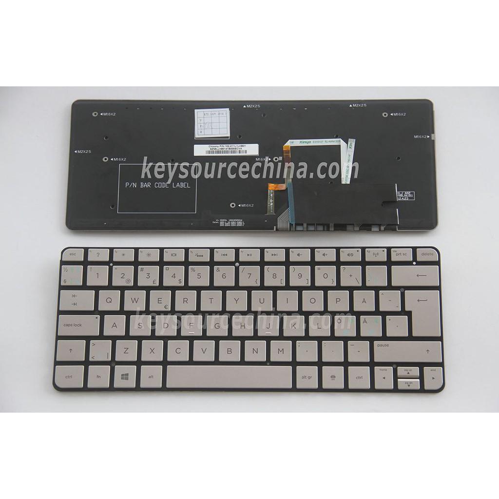 (KEYBOARD) BÀN PHÍM LAPTOP DÀNH CHO HP SPECTRE 13 X2 dùng cho Spectre 13 X2 Pro 13-h000