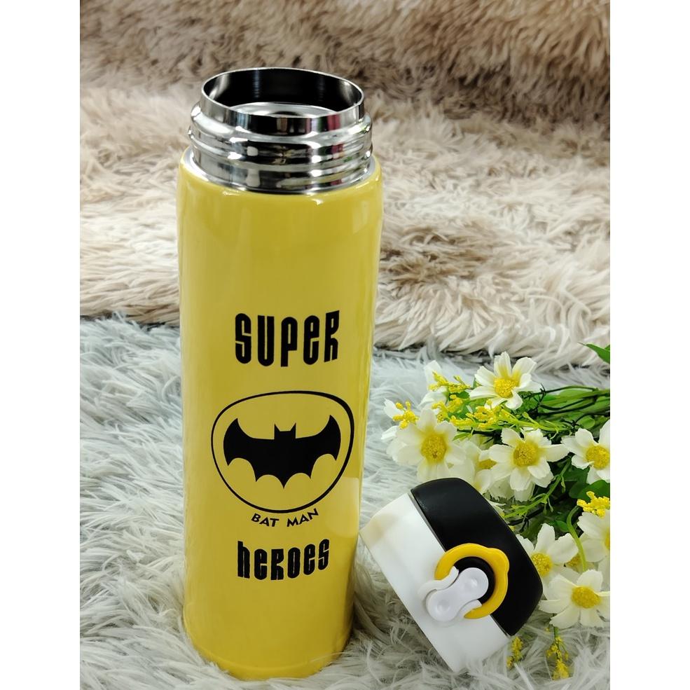 Bình Đựng Nước - Bình giữ nhiệt batman - super man 500ml