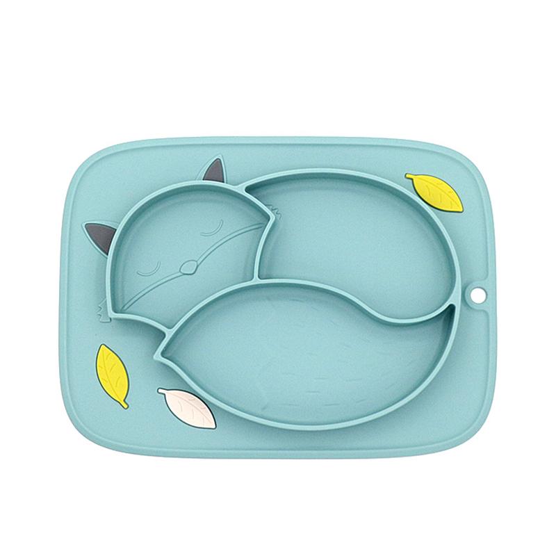 Cho Ăn Hút Đĩa Thức Ăn Cho Bé Placemat Trẻ Em Khay Silicon Vajillas Plato Trẻ Sơ Sinh Món Ăn Pratos Trẻ Bát Ăn Infantil