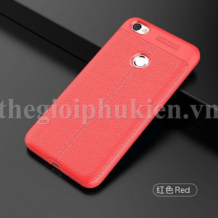 Ốp lưng Xiaomi Redmi Note 5A silicon giả da Auto Focus