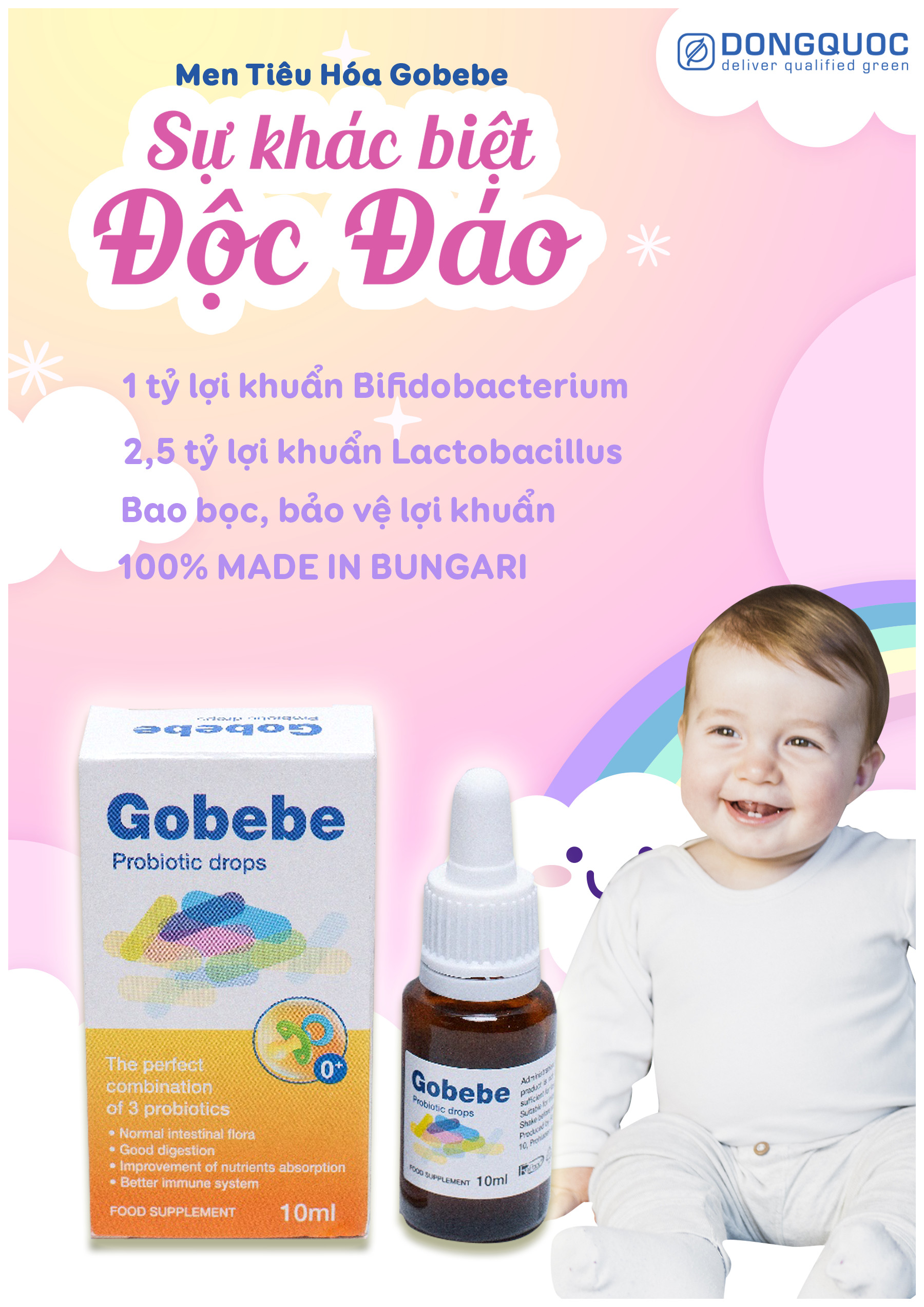 Thực phẩm bảo vệ sức khỏe GOBEBE
