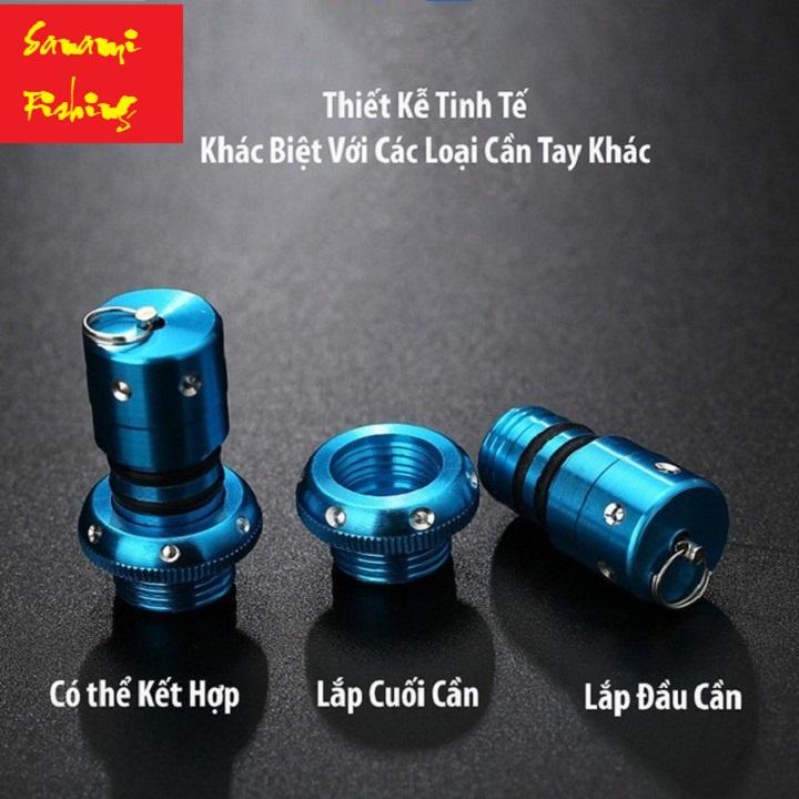 Cần Câu Tay Độ Cứng 3H Goldfish 3m6 - 6m3 Nhấc tĩnh 1.5kg, thu gọn 110cm - Sanami Fishing