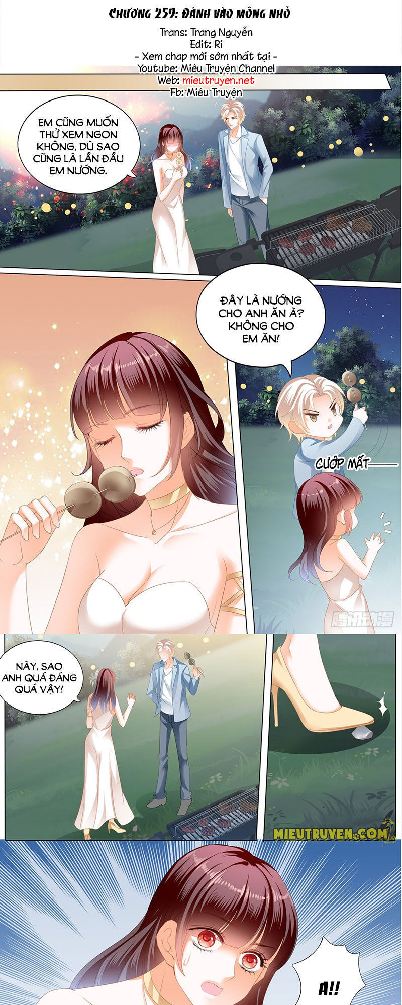 lóe thiểm hôn kiều thê mơ tưởng trốn chapter 259 2