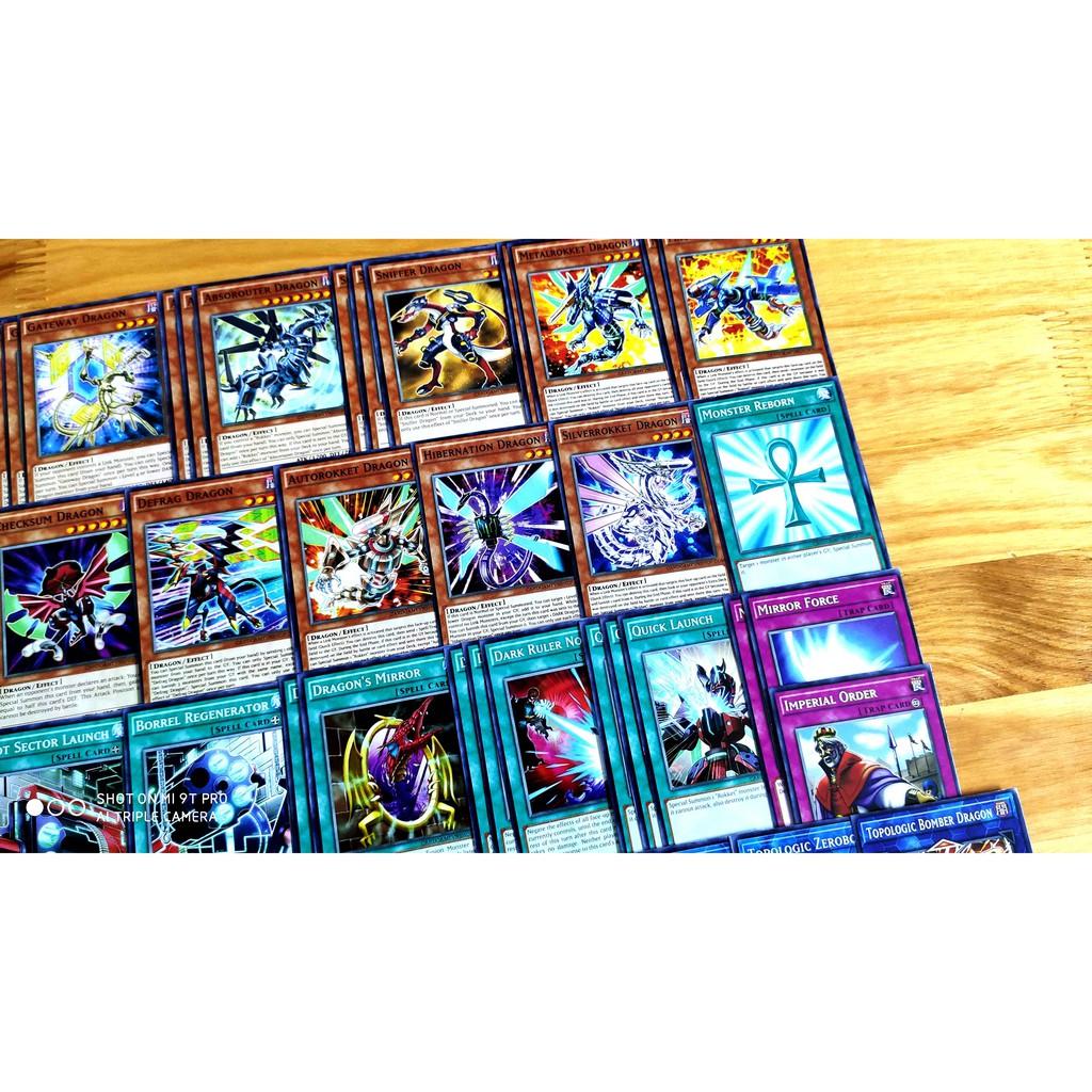 Bài Yugioh ️️ Thẻ bài Yugioh Rokket Varis deck 54 lá