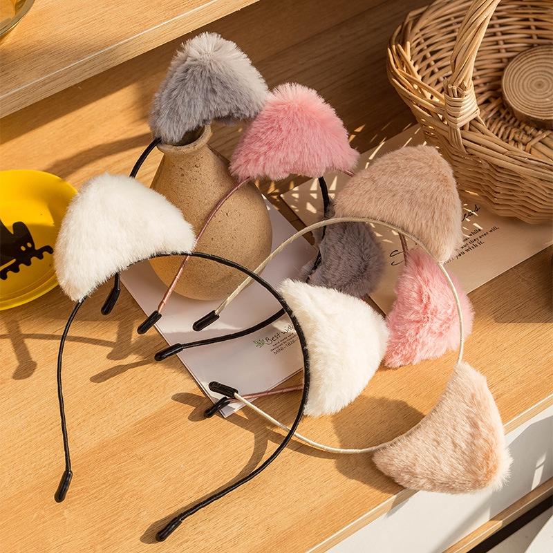 Băng Đô Bờm Cài Tóc Tai Mèo 4 Màu Siêu Xinh Thời Trang Cho Bạn Nữ Mainia Shop