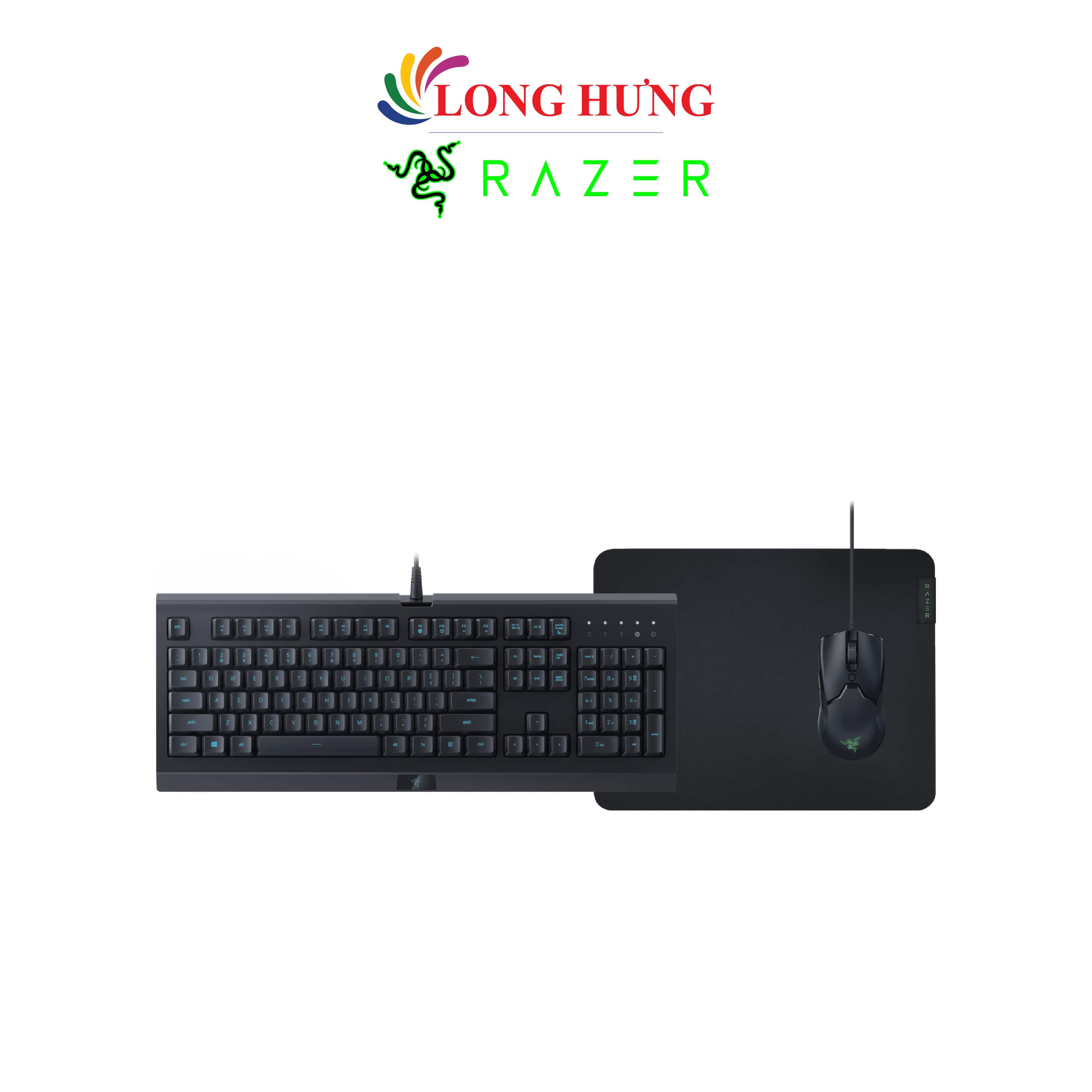 Bộ bàn phím chuột &amp; lót chuột Razer Level Up Bundle RZ85-02741200-B3M1 - Hàng chính hãng