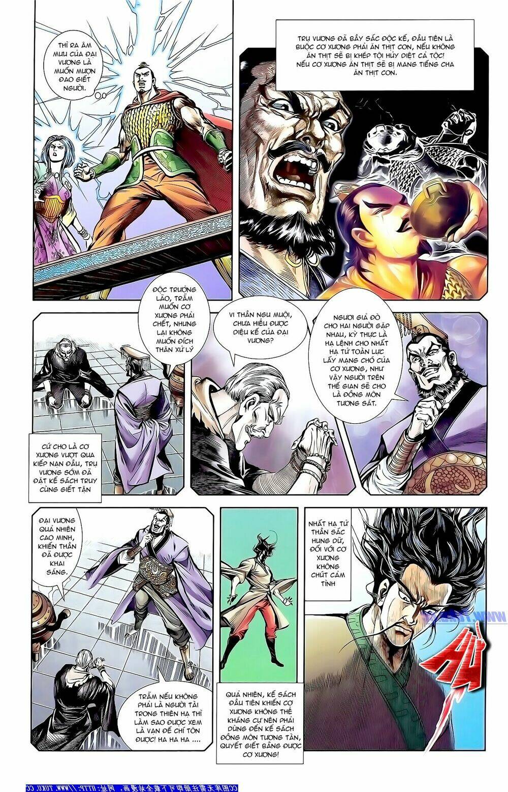 thiên tử truyền kỳ 1 - cơ phát khai chu bản chapter 150 20