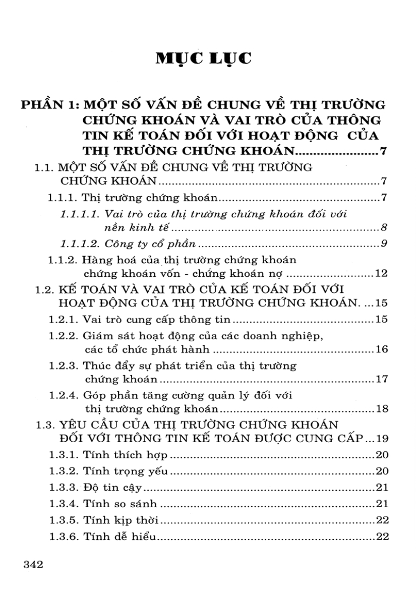 Vai Trò Của Thông Tin Kế Toán Trên Thị Trường Chứng Khoán Và Kế Toán Công Ty Cổ Phần - KT