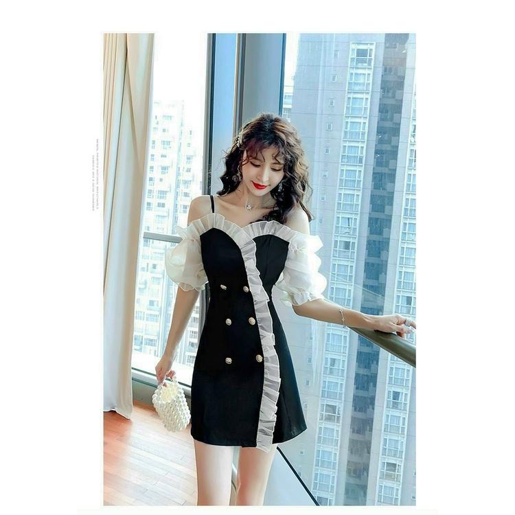 Đầm body dự tiệc lệch vai siêu thời trang , hottrend xinh xắn cho các chị em , tôn dáng sành điệu
