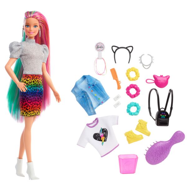 Đồ Chơi BARBIE Búp Bê Làm Tóc Đổi Màu GRN81