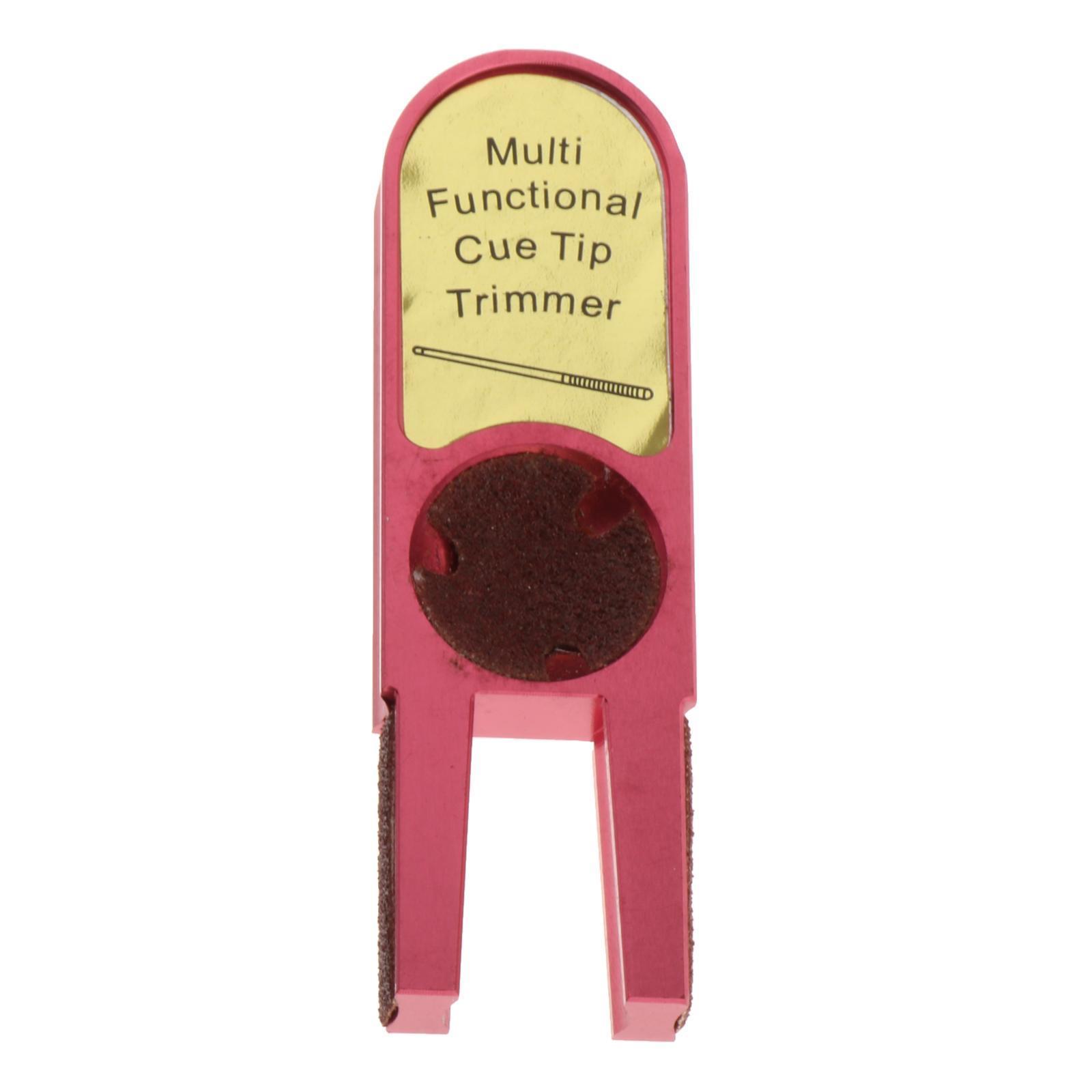 Premium Tip Scuffer Billiards Pool Burnisher Repair Tool Multifunctional Grinder