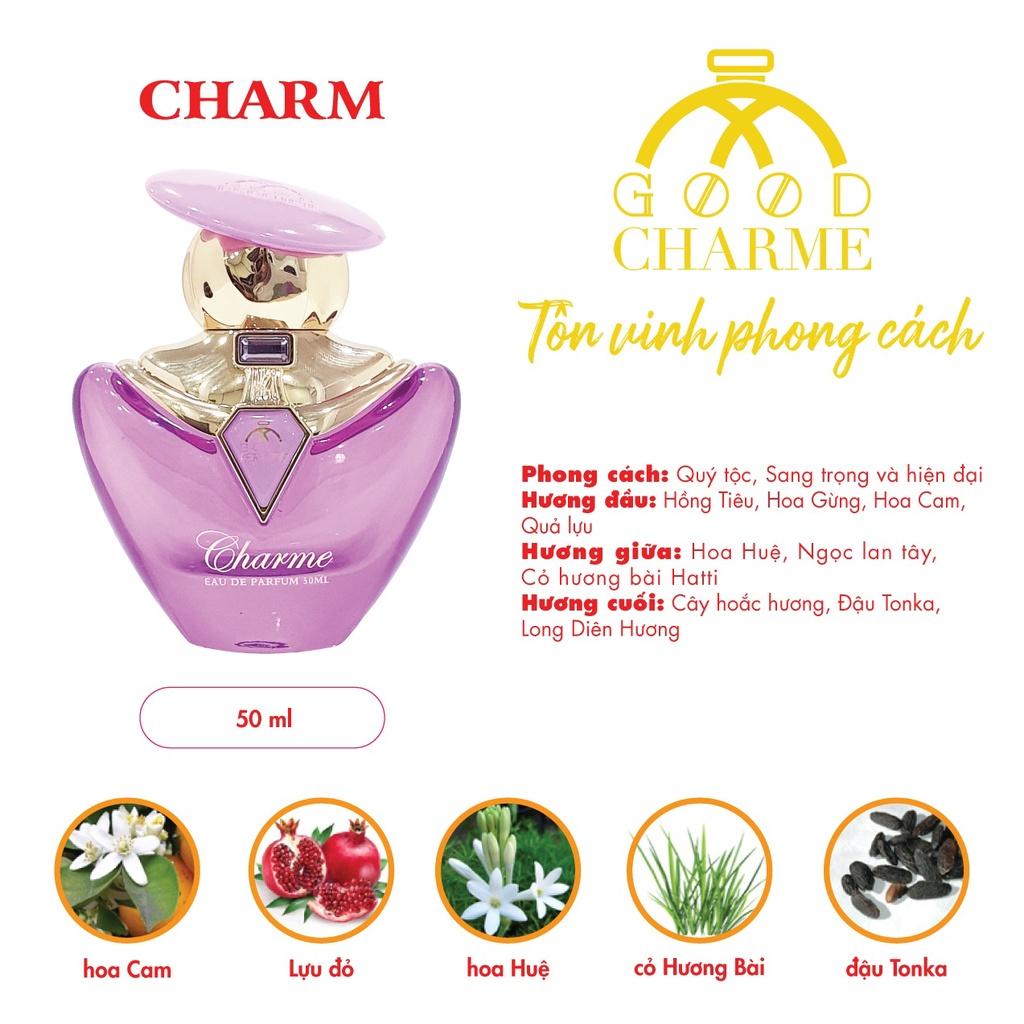 Nước Hoa Nữ GOOD CHARME CHARM 50ml Lưu Hương Lâu Quý Tộc, Sang Trọng_Nước Hoa Chính Hãng