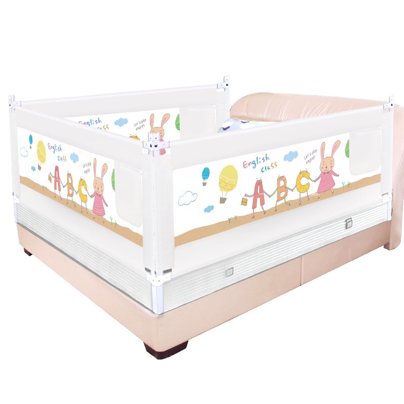 Thanh Chắn Giường An Toàn Cho Trẻ Nhỏ Mẫu 2020 ( 1m8 x 2m ) - TẶNG 1 MŨ ĐI DẠO ĐÁNG YÊU