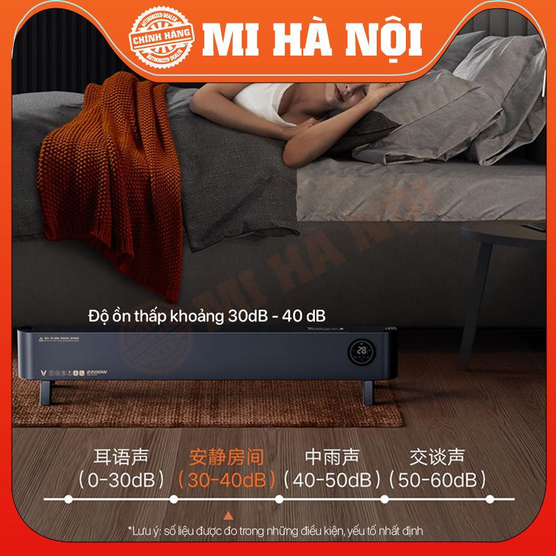 Máy Sưởi Xiaomi Viomi Pro2 VXTJ03 Kèm Tạo Ẩm, Kết Nối App - Hàng chính hãng