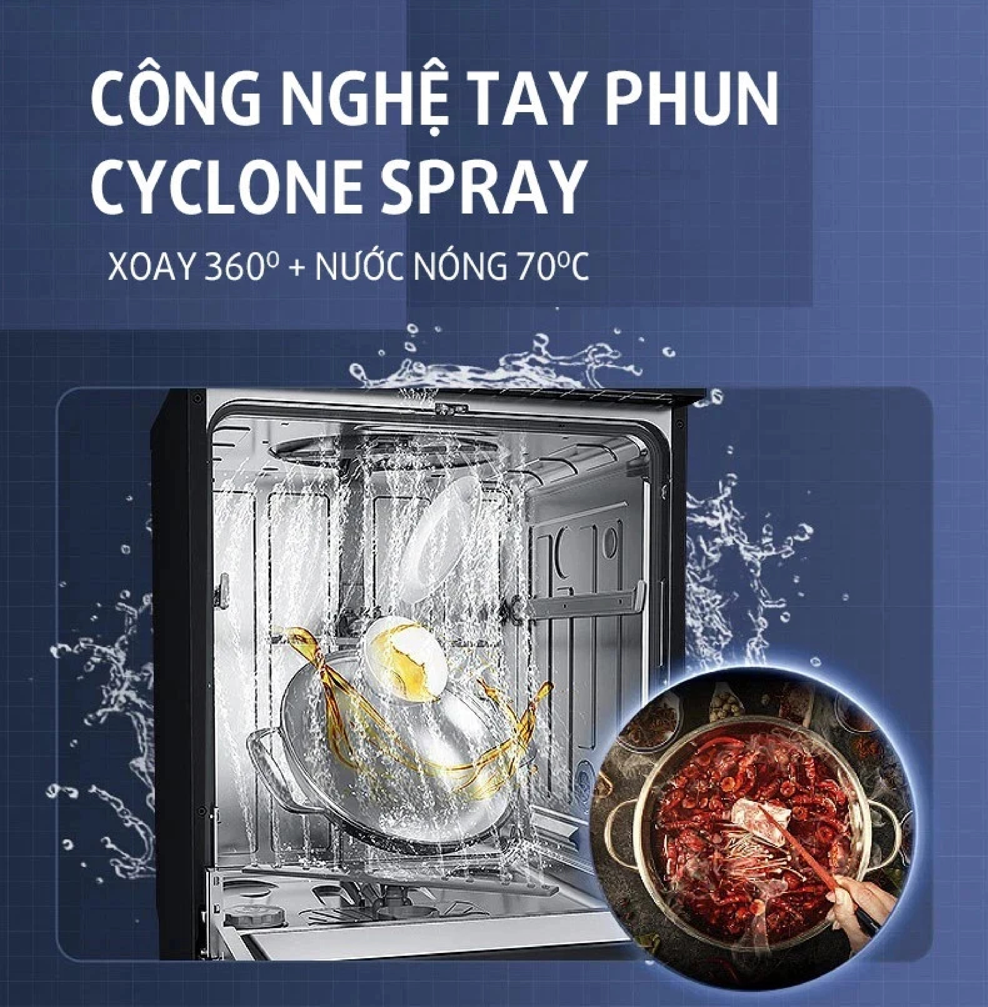 Máy Rửa Bát Chef's EH-DW401E. Hàng chính hãng