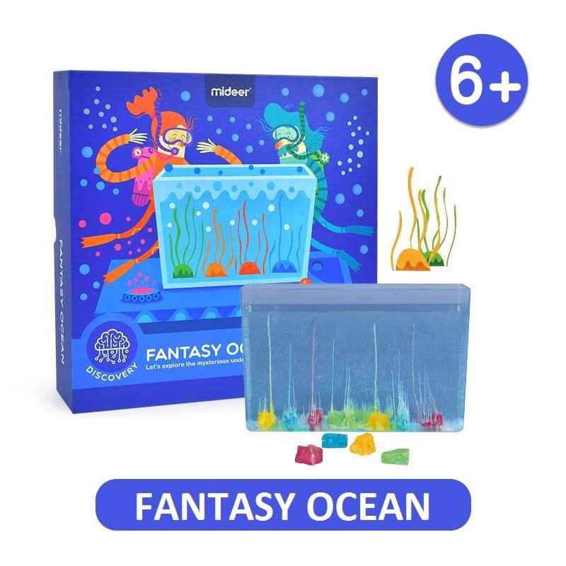Đồ chơi khoa học - Đại dương tuyệt diệu - Sự phát triển của San Hô - Fantasy Ocean - Chính hãng Mideer