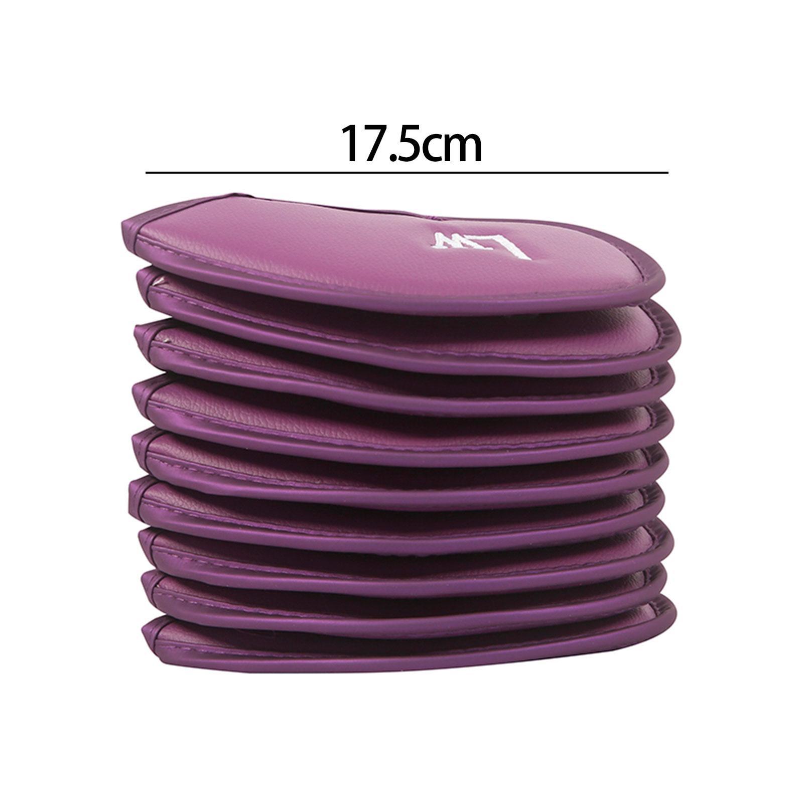 12Pcs Golf Iron Covers Set Golf Club Head Covers Gift, Embroidered Cover Head Protector with Number Tags for Most Irons Head, Travel