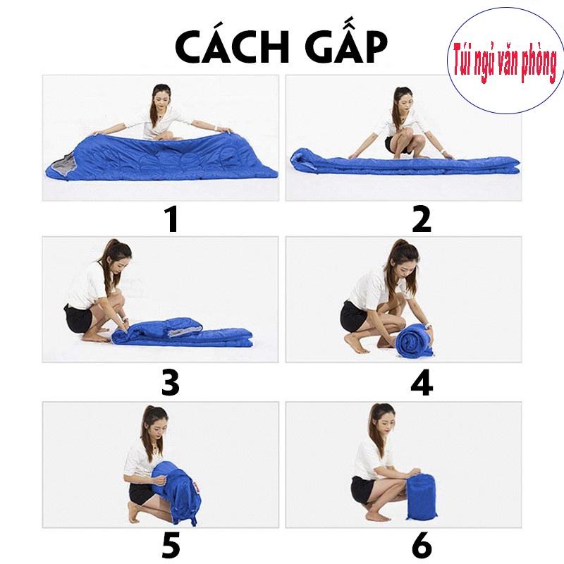 Bộ Túi Ngủ Văn Phòng Du Lịch Dã Ngoại Cao Cấp Gấp Gọn