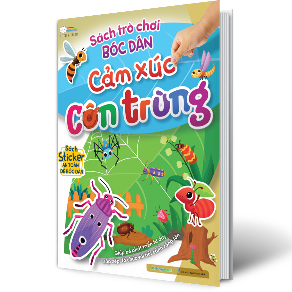 Combo Sách trò chơi bóc dán - khám phá thế giới cho bé (5 cuốn)