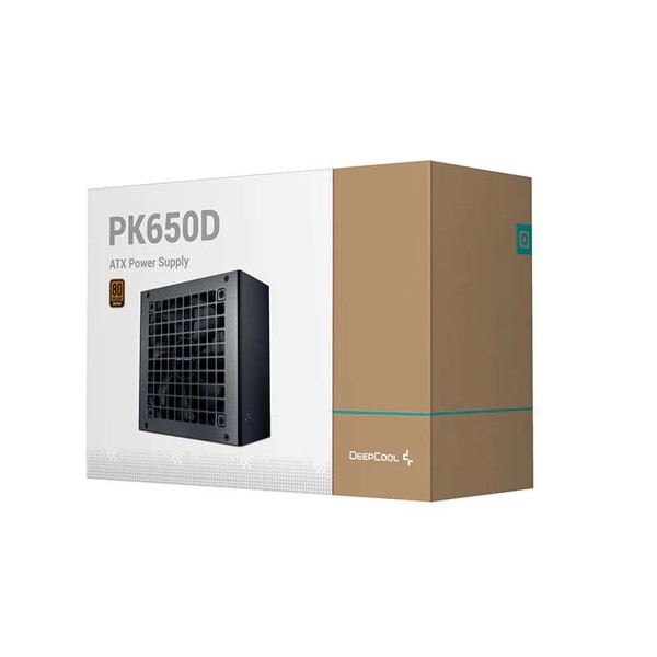 Nguồn Máy Tính Deepcool PK650 650W 80 Plus Bronze ( R-PK650D-FA0B-EU ) -Hàng Chính Hãng