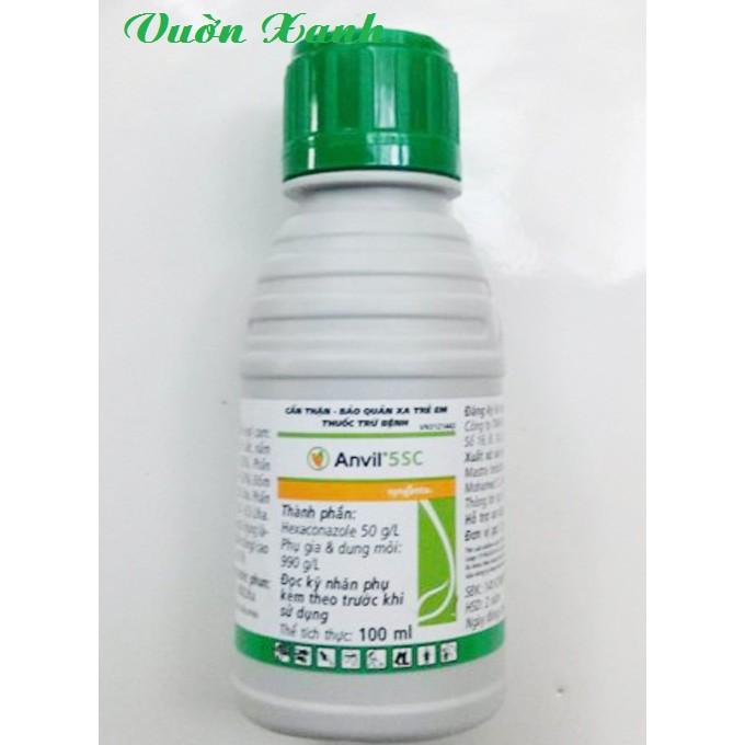 Anvil 100ml - đặc trị phấn trắng, vàng lá, ri sat trên hoa, cây cảnh