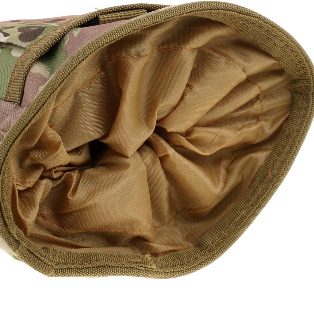 MOLLE Pouch Drawstring Dump Drop Bag Utility Outdoor Hunting Magazine Pouch