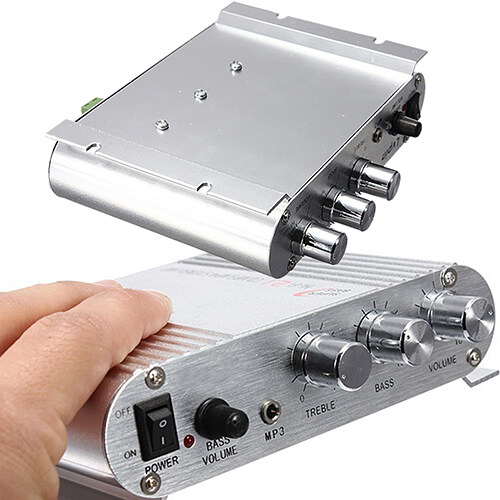 Bộ Âm Ly Mini, Amply Khuếch Đại Âm Thanh 838 - Hàng nhập khẩu