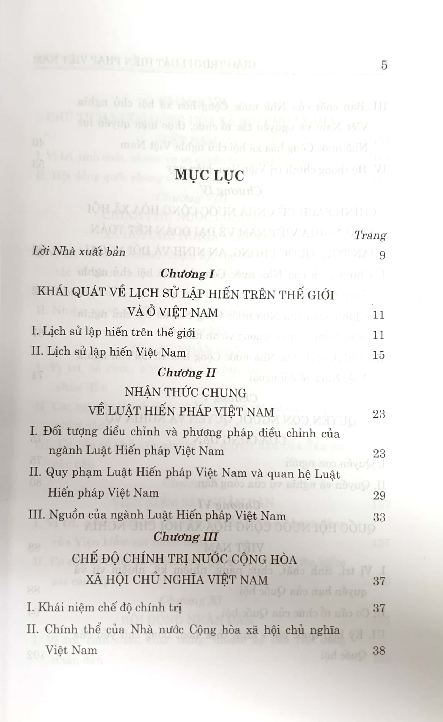 Giáo trình Luật Hiến pháp Việt Nam