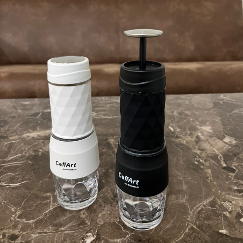 Máy pha cà phê cầm tay sử dụng viên nén Nespresso, Dolce-Gust, bột cà phê Biolomix HS8439 - Hàng Chính Hãng