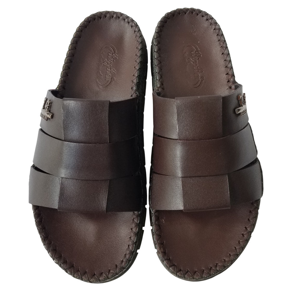 Dép Nam Quai Ngang Da Bò BIGGBEN DN363