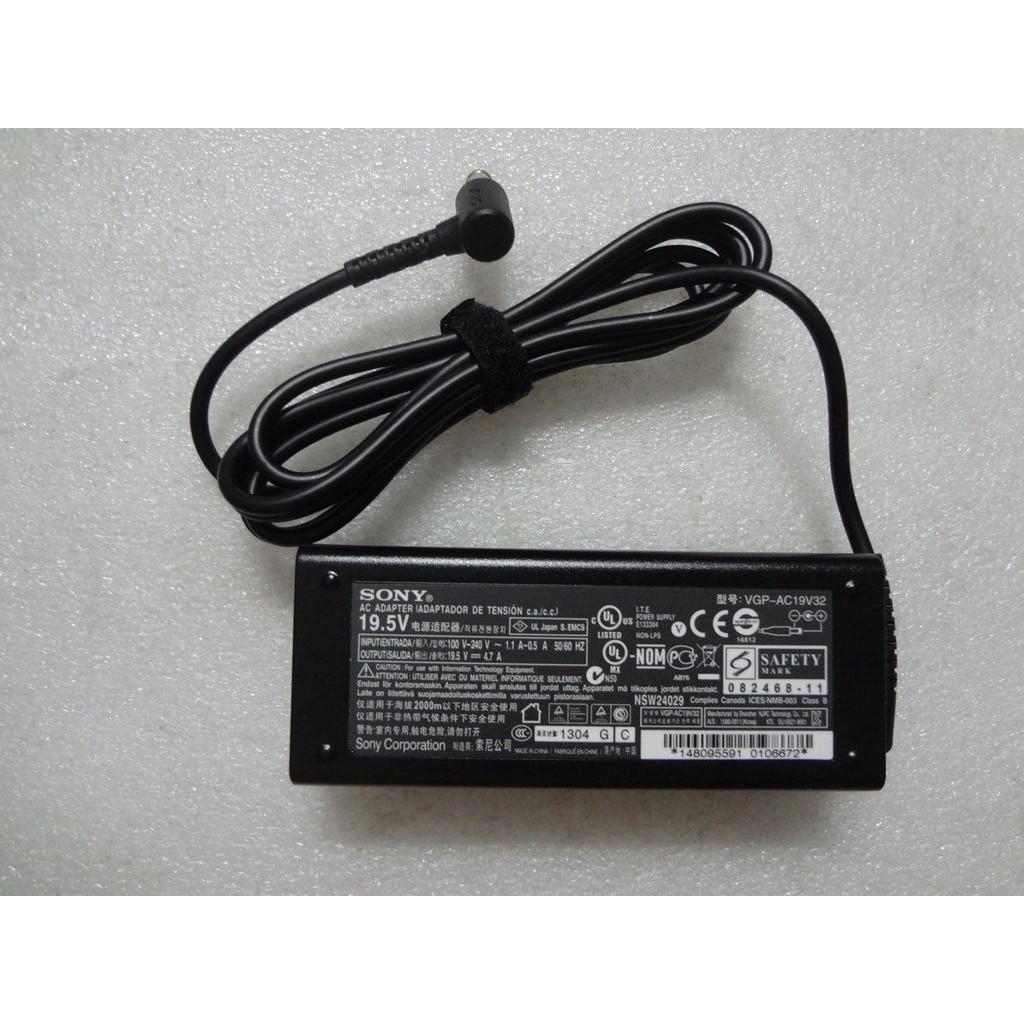 Sạc Dùng Cho Laptop Sony Vaio VGN-CS,VGN-CR,VGN-CW VGN-FW VGN-NW VGN-SR VPC-S VPC-Y VPC-CA CB VPC-EG VPC-EA EB VPC-EH VPC-F11 F12 F13