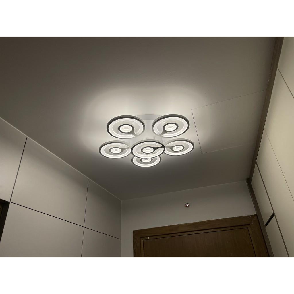 Đèn ốp trần tô điểm phòng tiếp đón khách buồng nghỉ cánh tròn có 3 hình thức sáng kèm lãnh đạo tăng chỉnh sáng - M