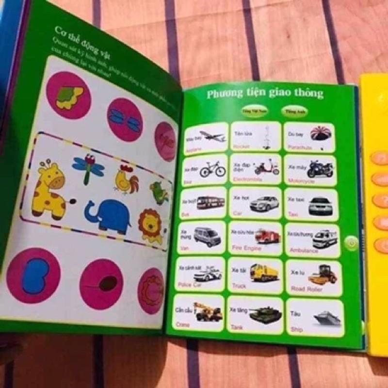 Sách Nói Điện Tử Song Ngữ Anh- Việt Giúp Trẻ Học Tốt Tiếng Anh