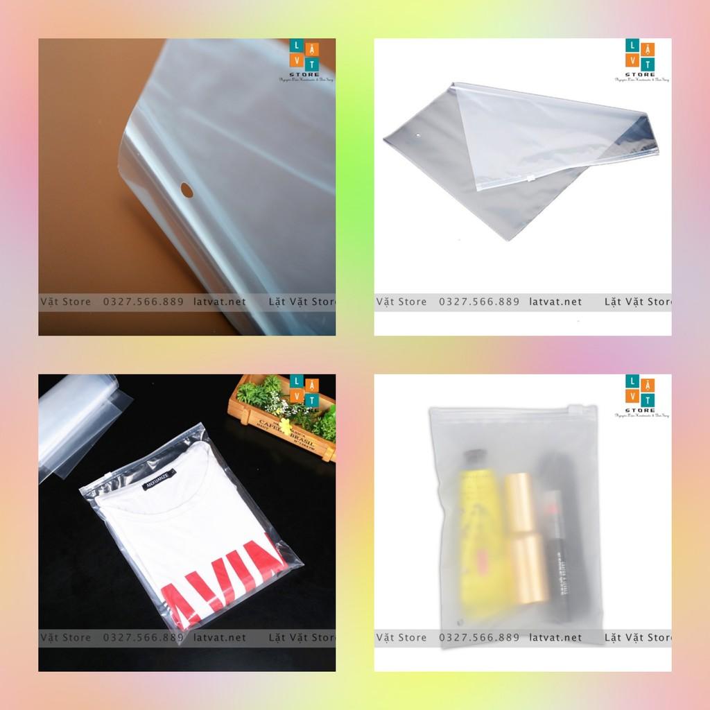 Túi Ziplock, Zipper 3A nhựa có khoá kéo trong và đục. Chuyên dụng để đựng đồ quần áo, gia đình, du lịch...