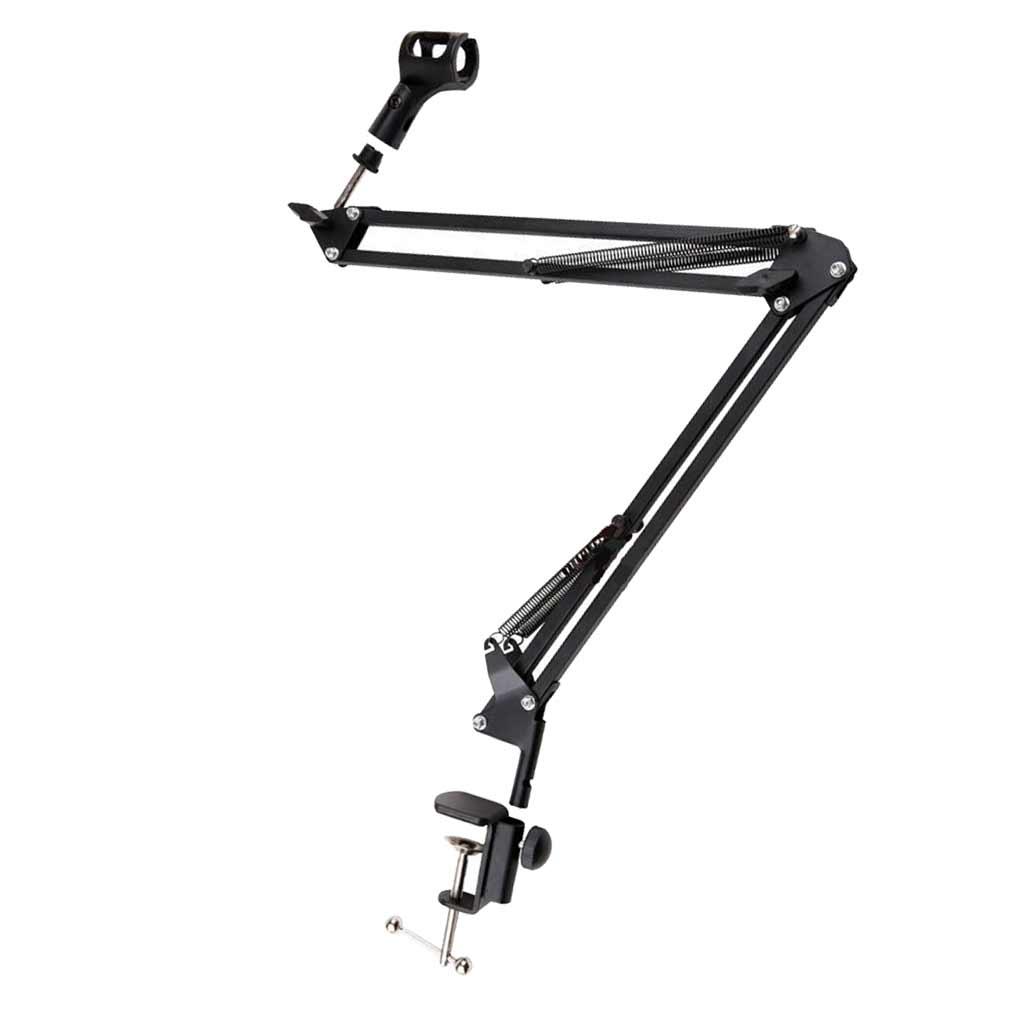 Adjustable Mic Stand Smartphone Video Mount Arm Phone Holder Stand