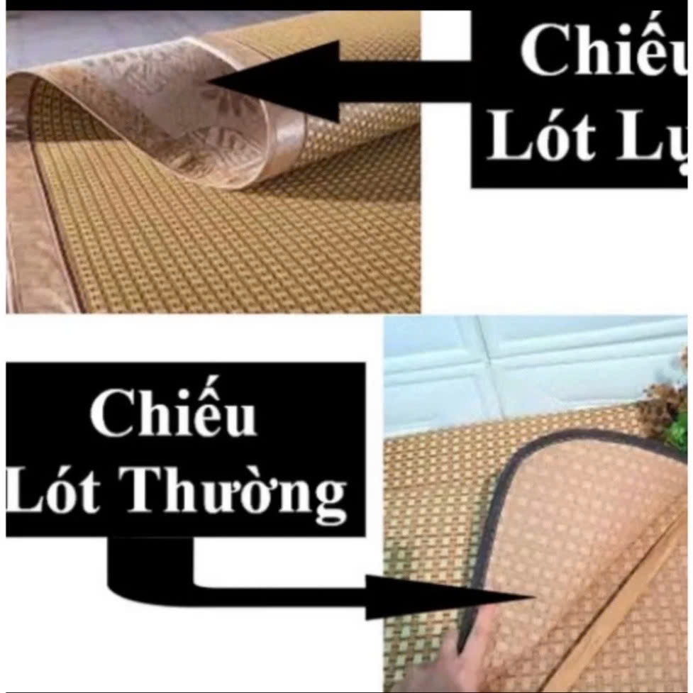 Chiếu Mây Điều Hòa Cao Cấp Loại dày 1m6x2m Lót Lụa