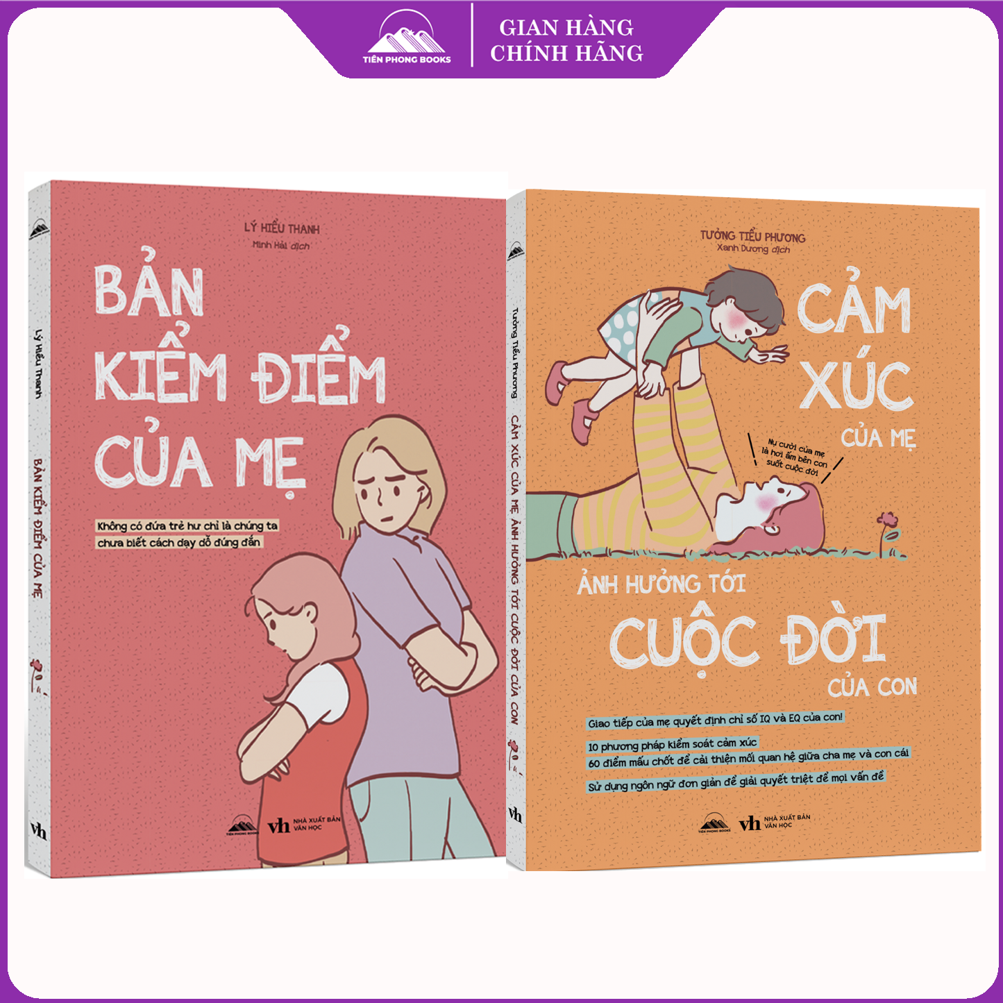 Sách - Combo Cảm Xúc Của Mẹ Ảnh Hưởng Tới Cuộc Đời Của Con + Bản Kiểm Điểm Của Mẹ