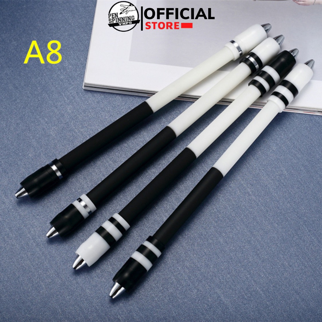 Bút quay pen spinning nghệ thuật trò chơi giải trí chống trượt cân bằng học sinh, sinh viên