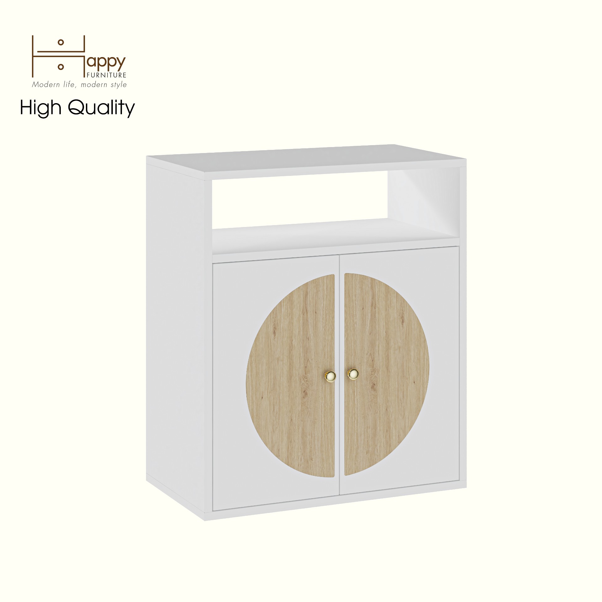 [Happy Home Furniture] BANA, Tủ lưu trữ 2 cửa mở, 60cm x 34cm x 70cm ( DxRxC), TCM_125