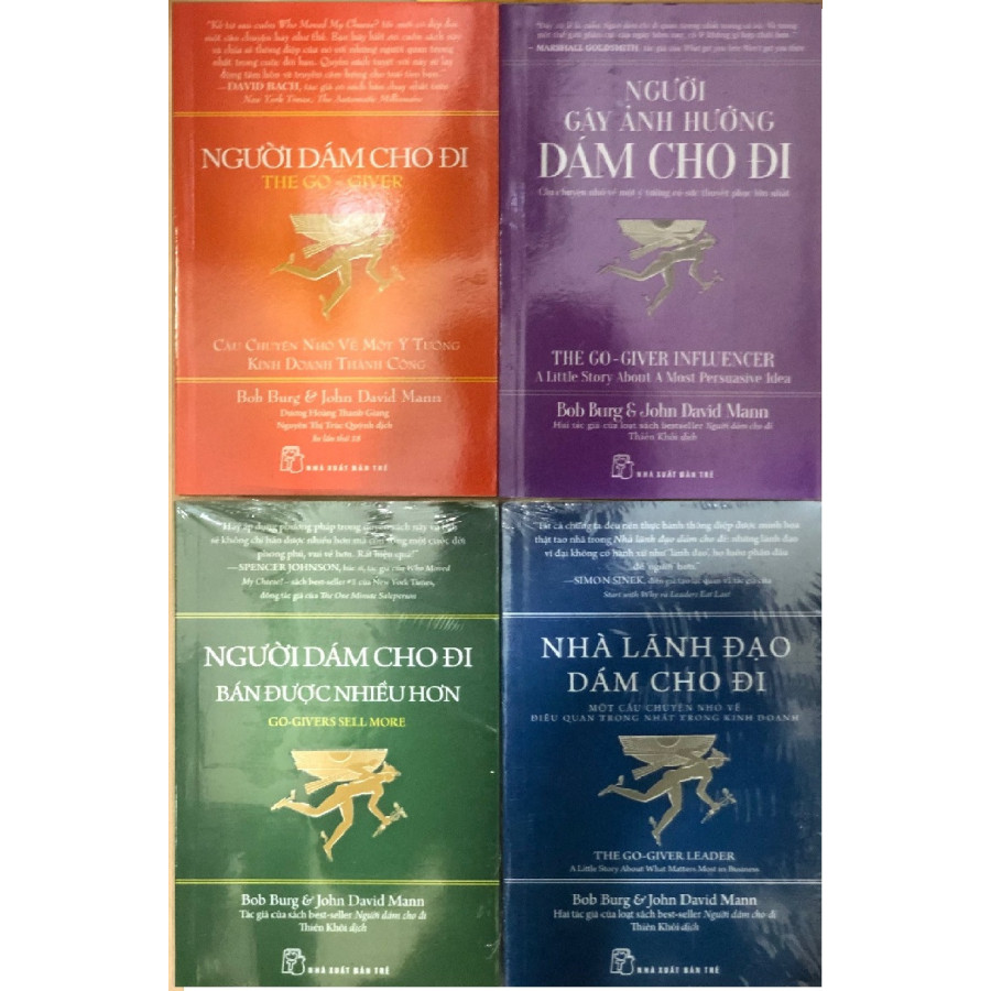 Combo Người Dám Cho Đi, Nhã Lãnh Đạo Dám Cho Đi Và Người Dám Cho Đi - Bán Được Nhiều Hơn 3 Cuốn