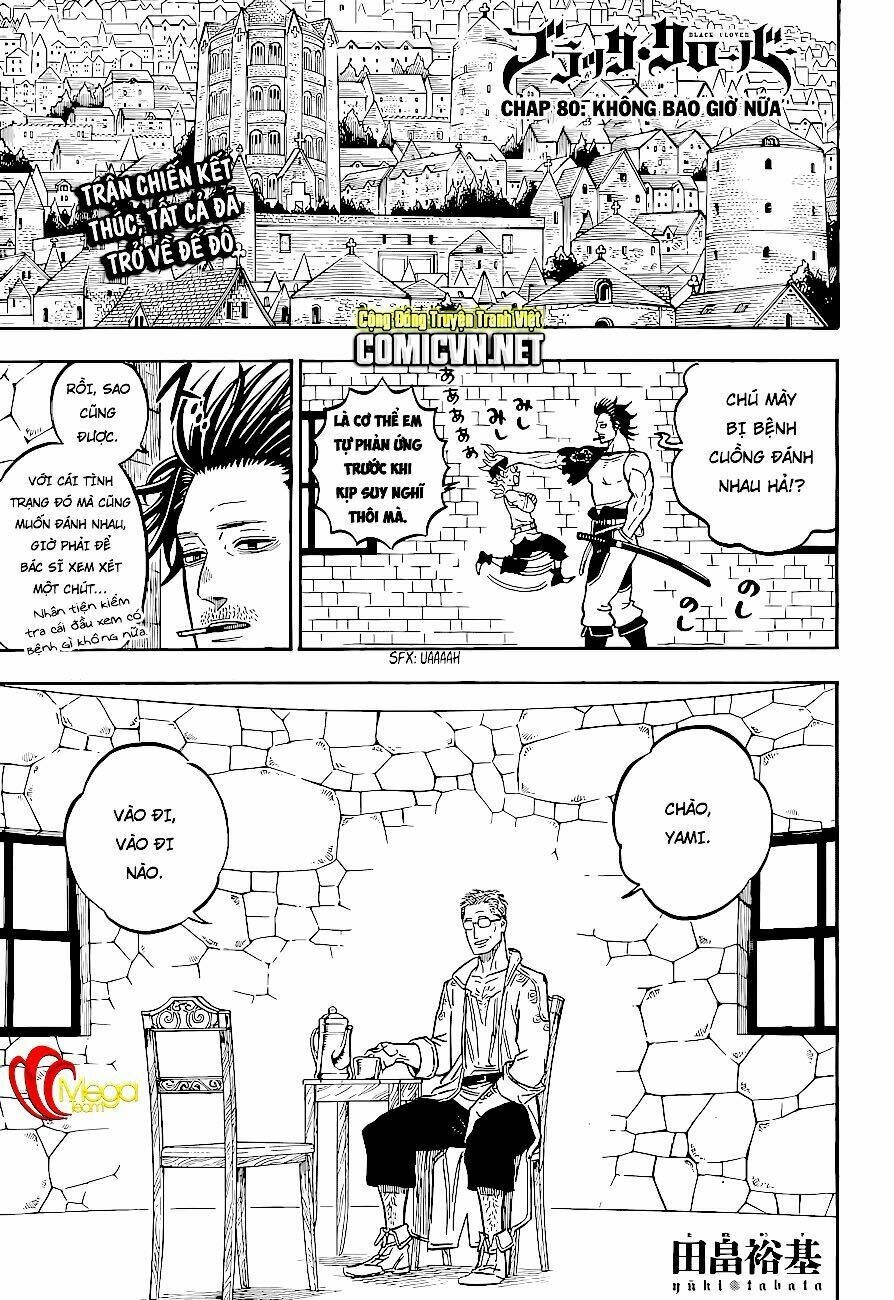 black clover - pháp sư không phép thuật chapter 80 1