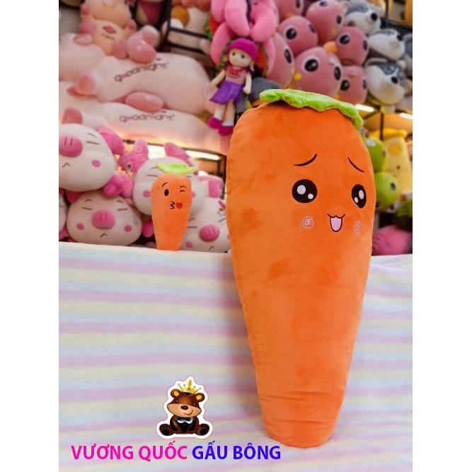Gấu Bông Gối Ôm Cà Rốt Giá Rẻ Cao Cấp Dễ Thương