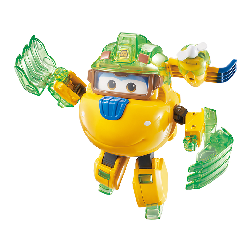 Đồ Chơi SUPERWINGS Robot Biến Hình Siêu Vệ Binh Donnie Thông Minh Có Đèn Và Âm Thanh YW760922