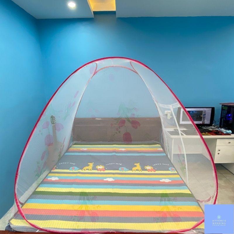 Màn Chụp Bung ️FreeShip️ khung thép cửa rộng 1m2;1m6;1m8;2m
